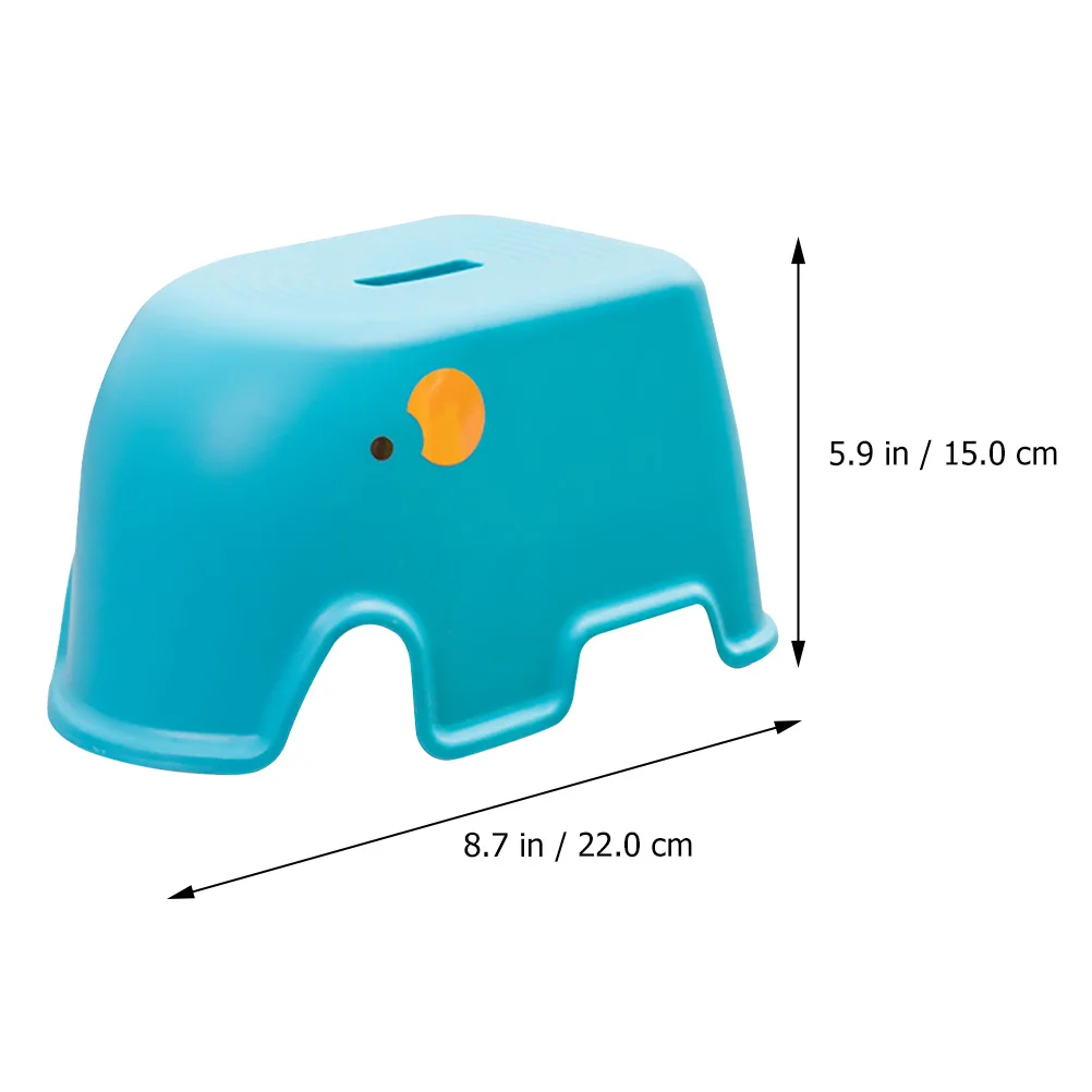 Textured Non-Slip Step Stool Bright Color PP Toddler Safety Stool for Kitchen Bathroom Toilet Training Bathroom Step Stool,