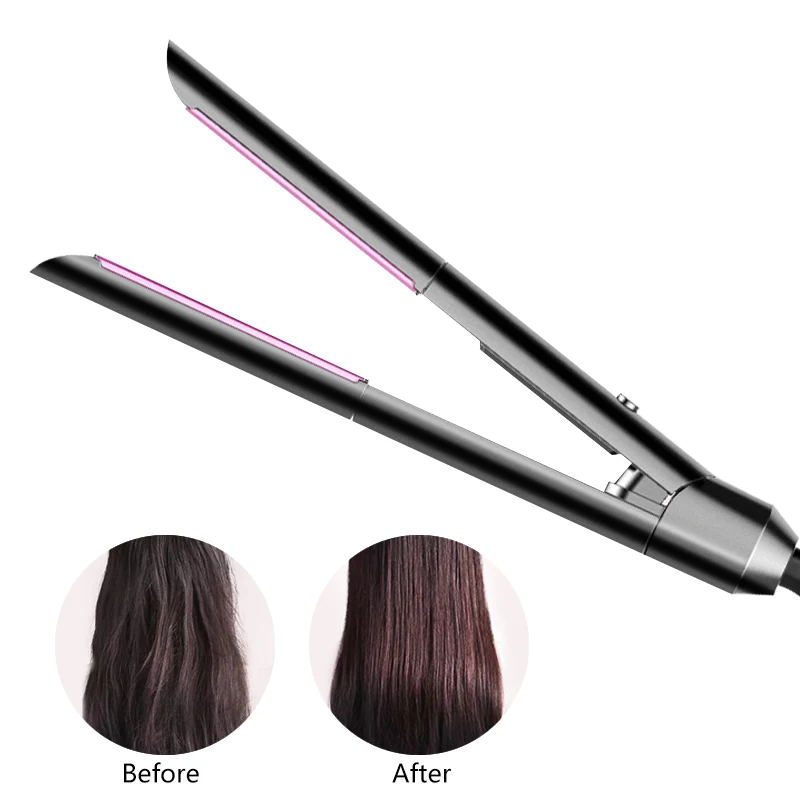 

Professional Hair Straightener Curler Hair Flat Iron Tourmaline Ceramic Heating Hair Straighting Curling Iron Corrugation