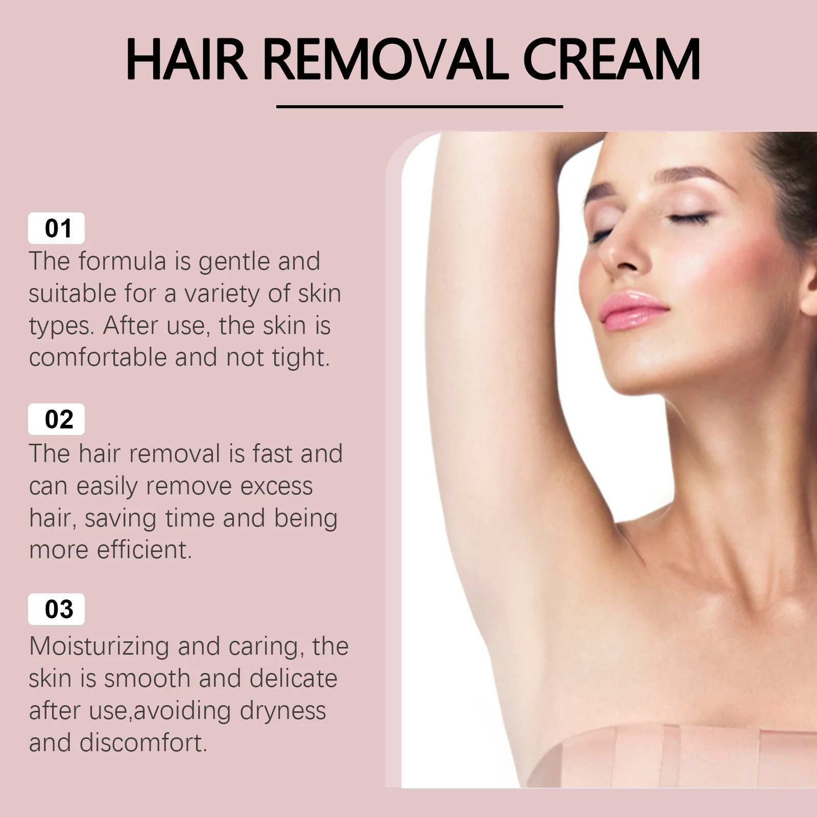 المناطق الحميمة كريم إزالة الشعر غير المؤلم مثبط نمو الشعر الإبط الساق مزيل الشعر الدائم السلس ترطيب العناية بالبشرة