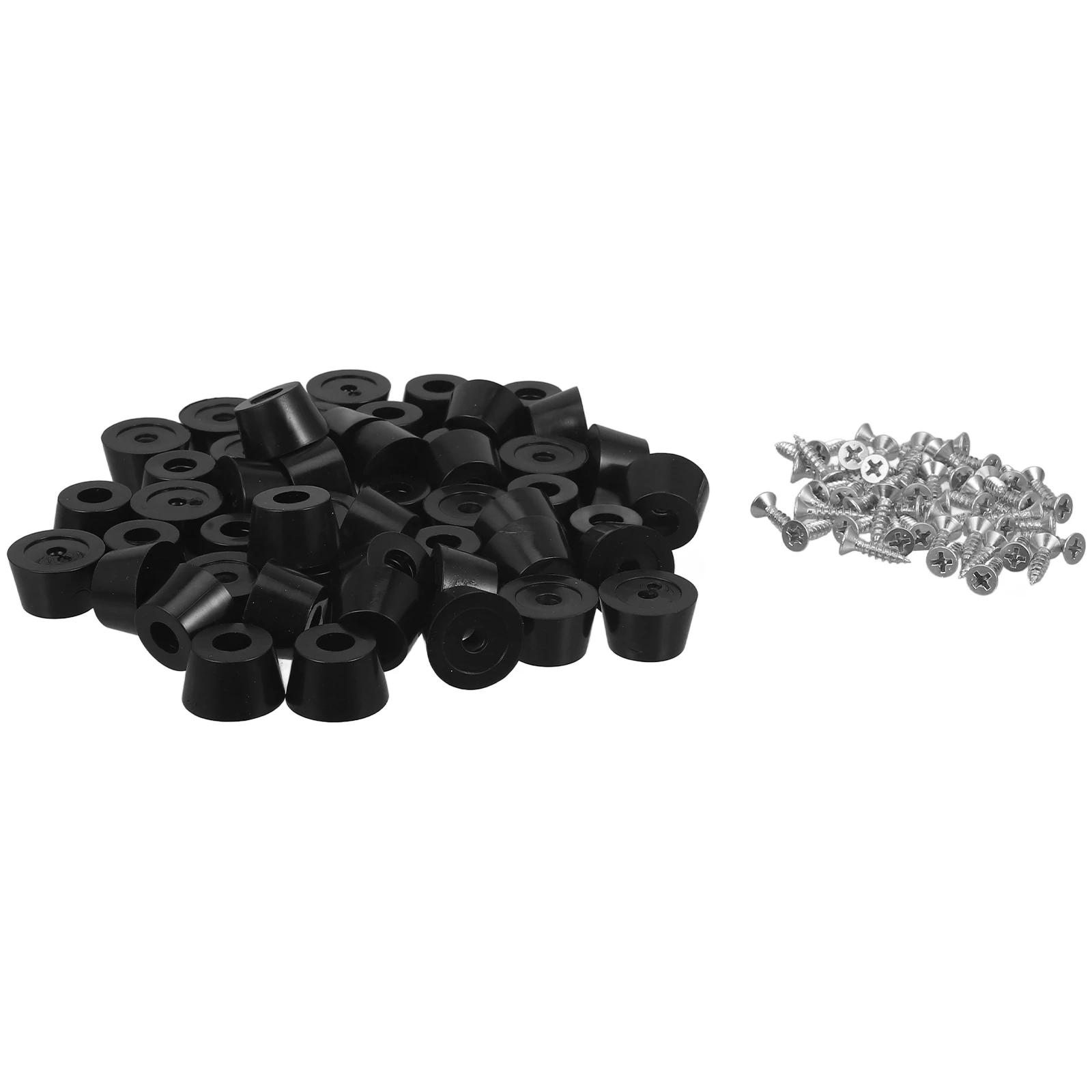 

1 Set Furniture Plastic Feet Pads Anti Skid Floor Protector Chair Table Leg Caps Wear Resistant Home Living Room Bedroom Non