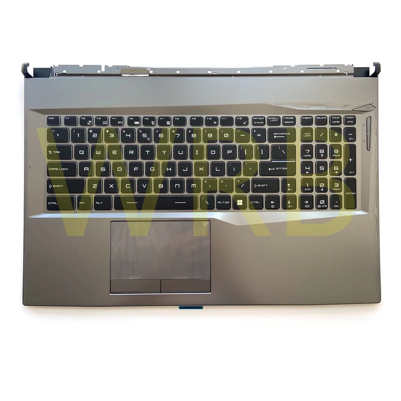 

New for MSI GE75 GP75 GL75 Without Touchpad Keyboard Grey seven-color backlight MS 17E2 17E5 17E7