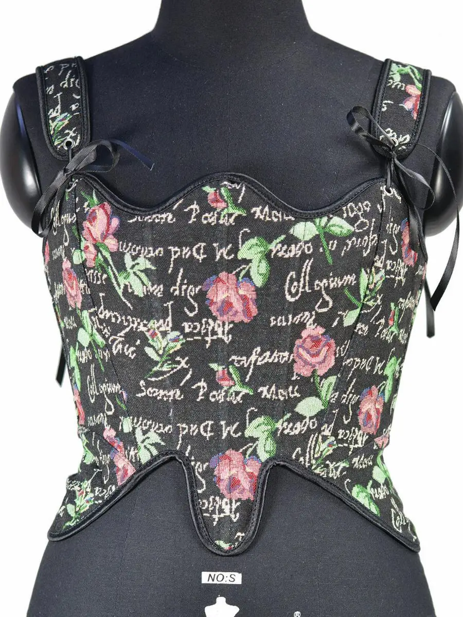 dark-love-letter-rose-embroidery-belted-strap-fishbone-bralette-unusual-cool-sexy-outerwear-for-women-pantyhosery-underwear