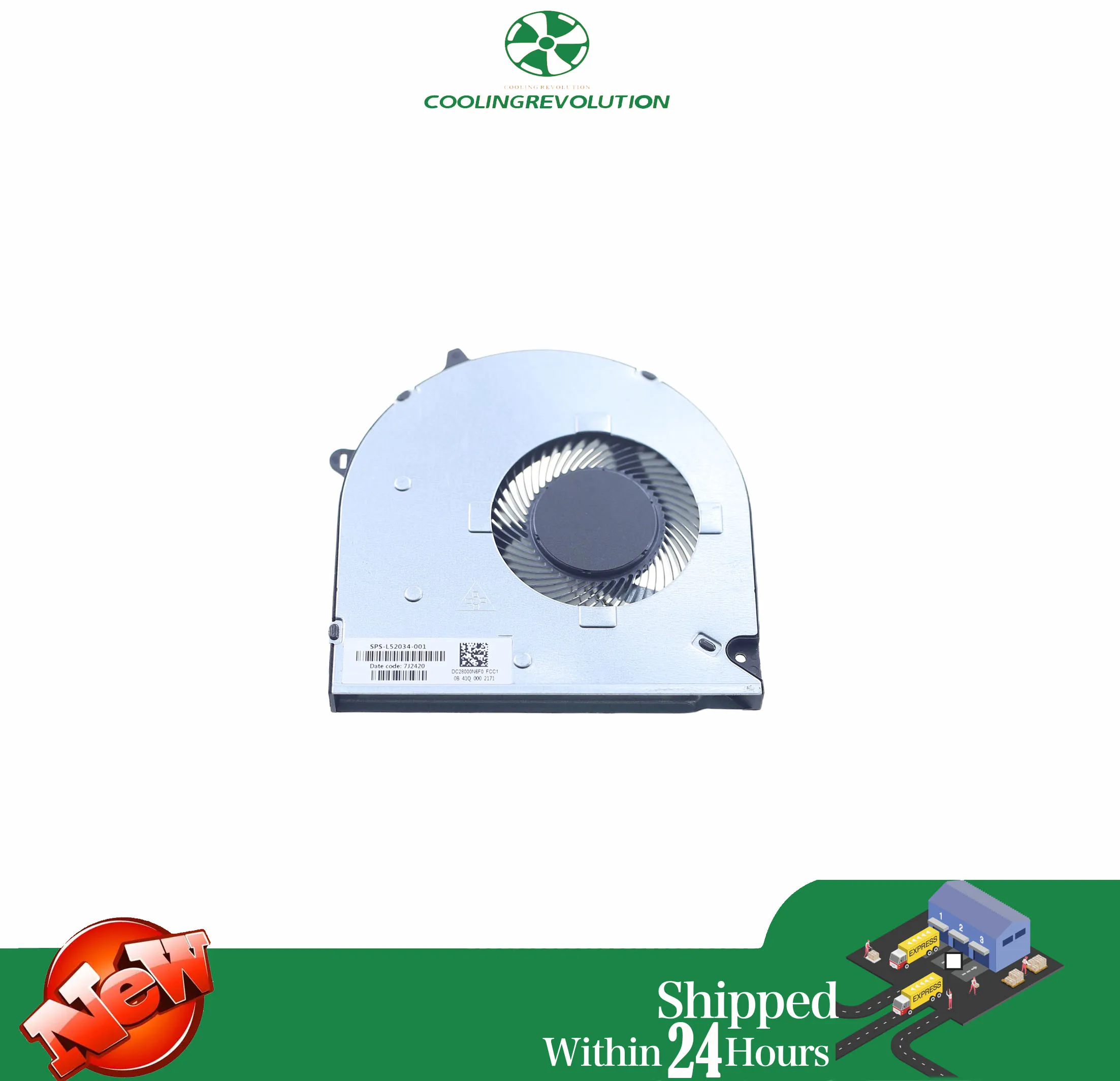 Laptop CPU Cooling Fan For HP 250 G8 255 G8 255 G9 250 G9 15-DU 15S-DU0002TX 15-DW 15S-DY TPN-C139 L52034-001