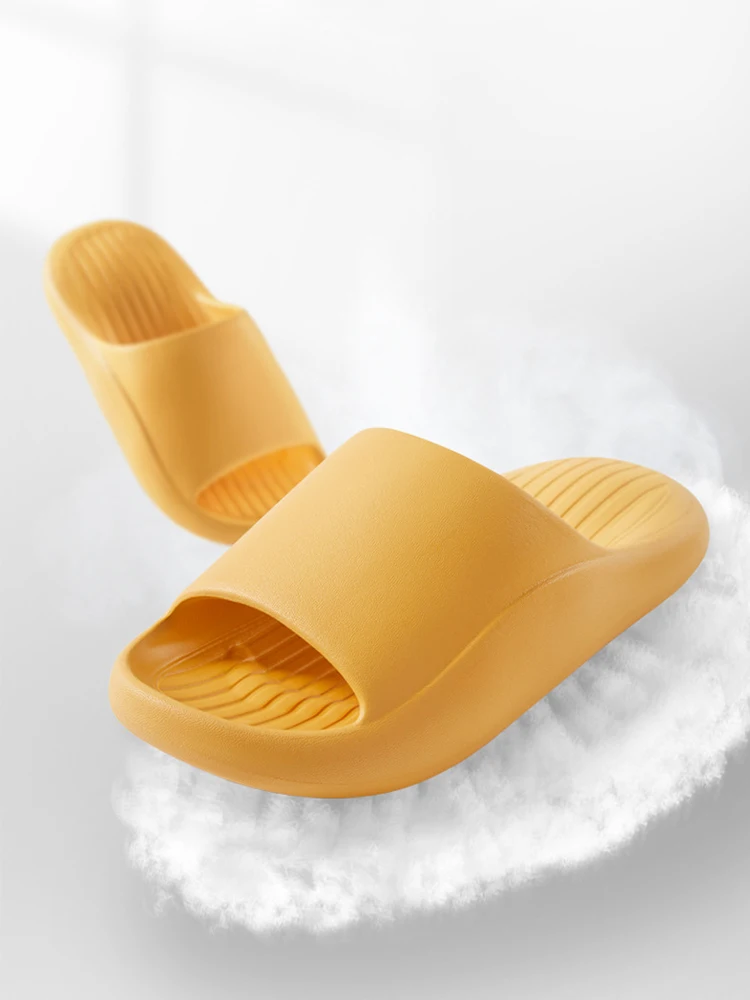 Shower Slippers Women Men Summer Indoor Floor Non-slip EVA Slipper Slides Couple Family Beach Hotel Bathroom Sandal Antislip