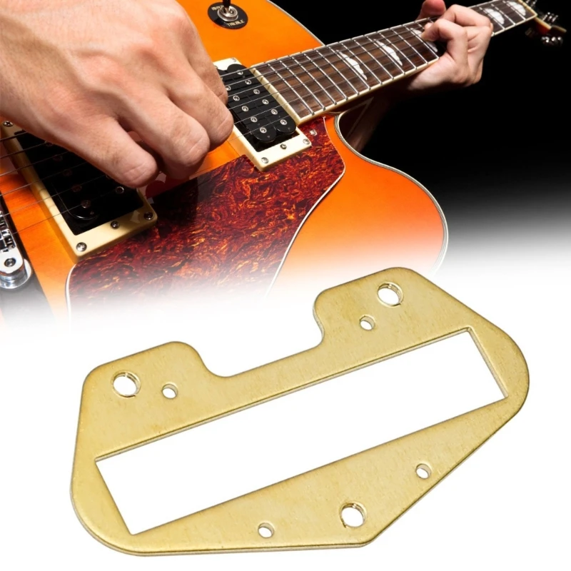 Professional Guitar Bridge Pickup Copper Guitar Pickup Enhancement Base Plate For Enhanced Sound And Stability