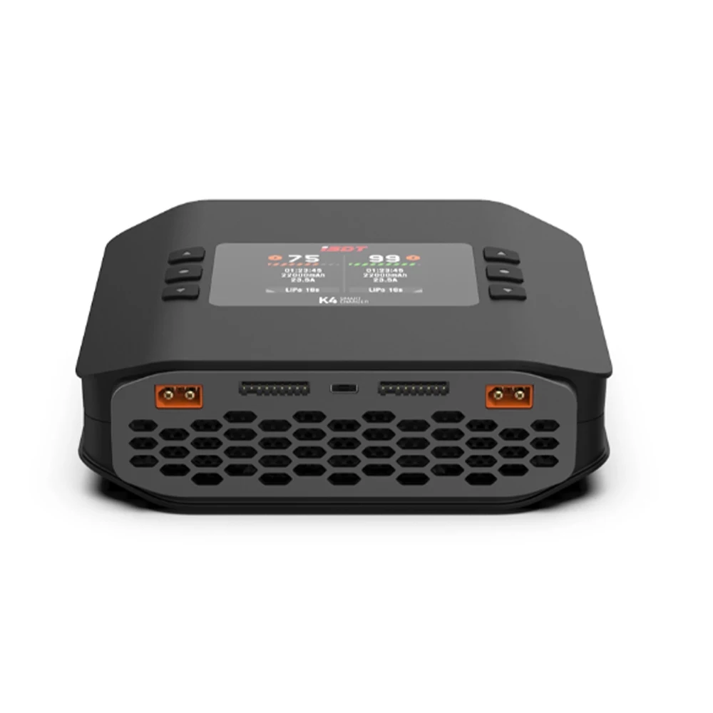 NEW ISDT K4 Dual Channel Lipo Battery Balancer AC 400W DC 600W 20A 1~8s RC Charger for 1-8S LiPo PB LiHv NiMH/Cd Battery