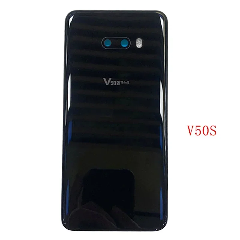 Rear Door Battery Cover Panel Housing Case For LG G8X V50S Back Cover with Camera Lens Flashlight Repair Parts image 5