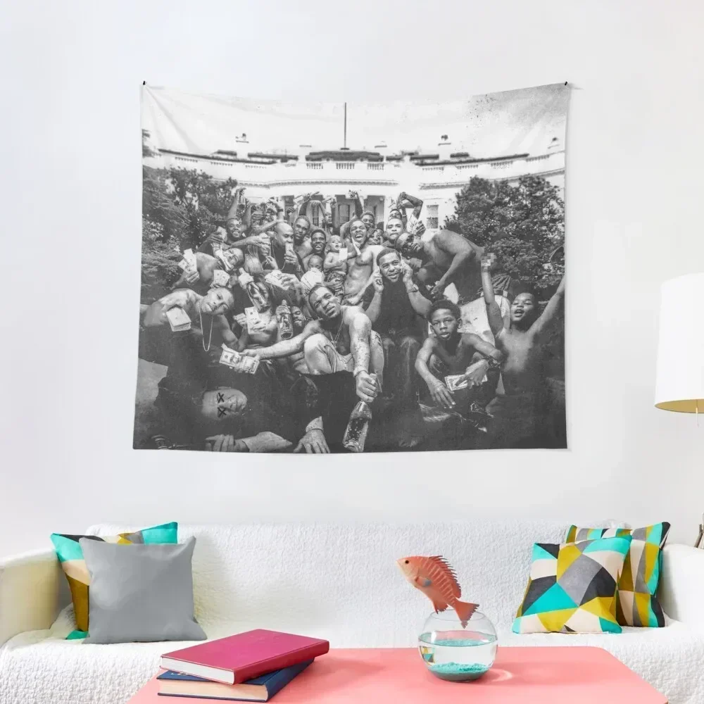 

To Pimp A Butterfly Tapestry On The Wall Wall Tapestries Wall Hanging Anime Decor Tapestry