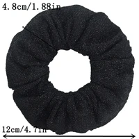 20/30/40PCS Girls Sparkly Sequins Scrunchies for Hair Elastic Scrunchy Ties Ropes Ponytail Holders Rubber Bands Glitter Bling - Image 6