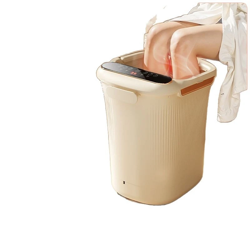 

Foot bucket automatic heating high depth over calf automatic foot bath timing constant temperature fully electric