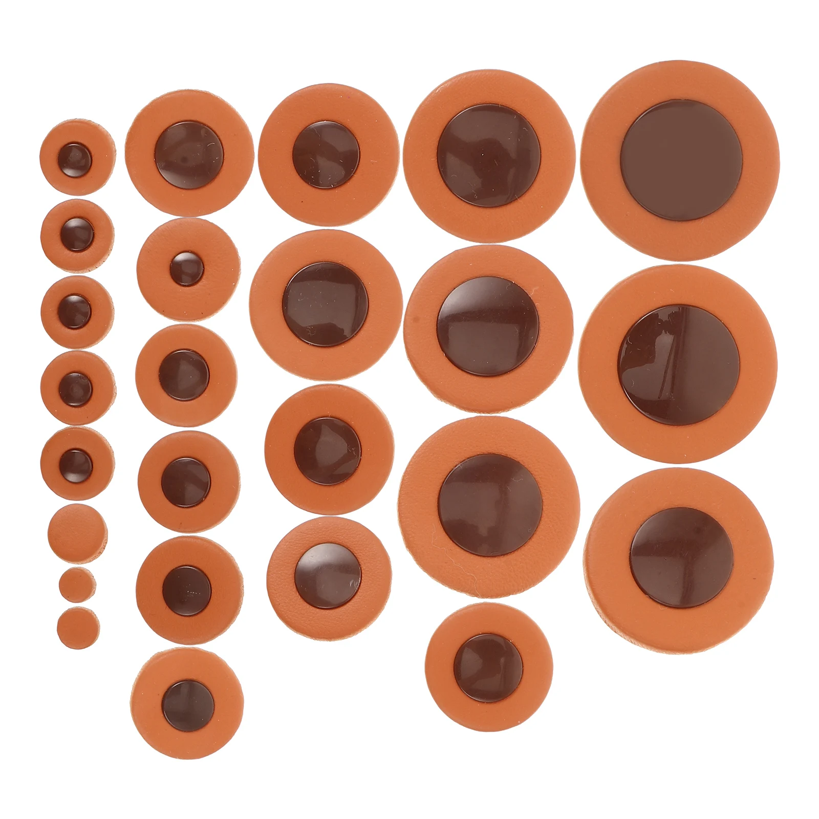 

25 Pcs Saxophone Pad along with Alto Pads Musical Instrument Mats Cushion for Accessories Parts