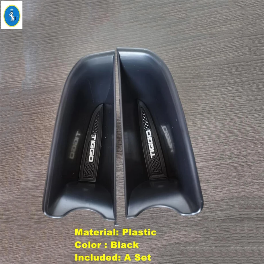 

For Chery Tiggo 7 Pro 2020 2021 2022 2023 Black Front Door Sort Out Armrest Storage Organizer Box Decor Car Interior Accessories