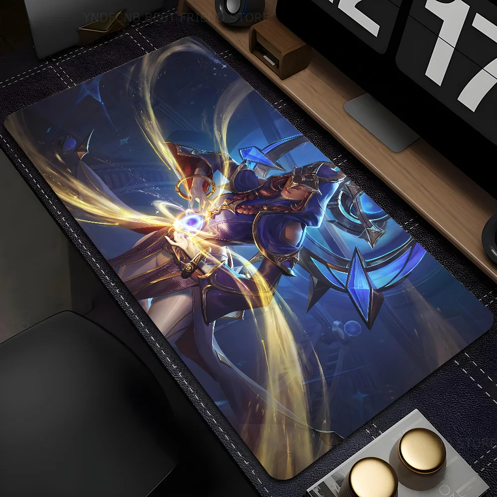 

Stargazer League of Legends Wild Rift Mousepad Mouse Mat Desk Mat With Pad Gaming Accessories Prime Gaming XXL Keyboard Pad