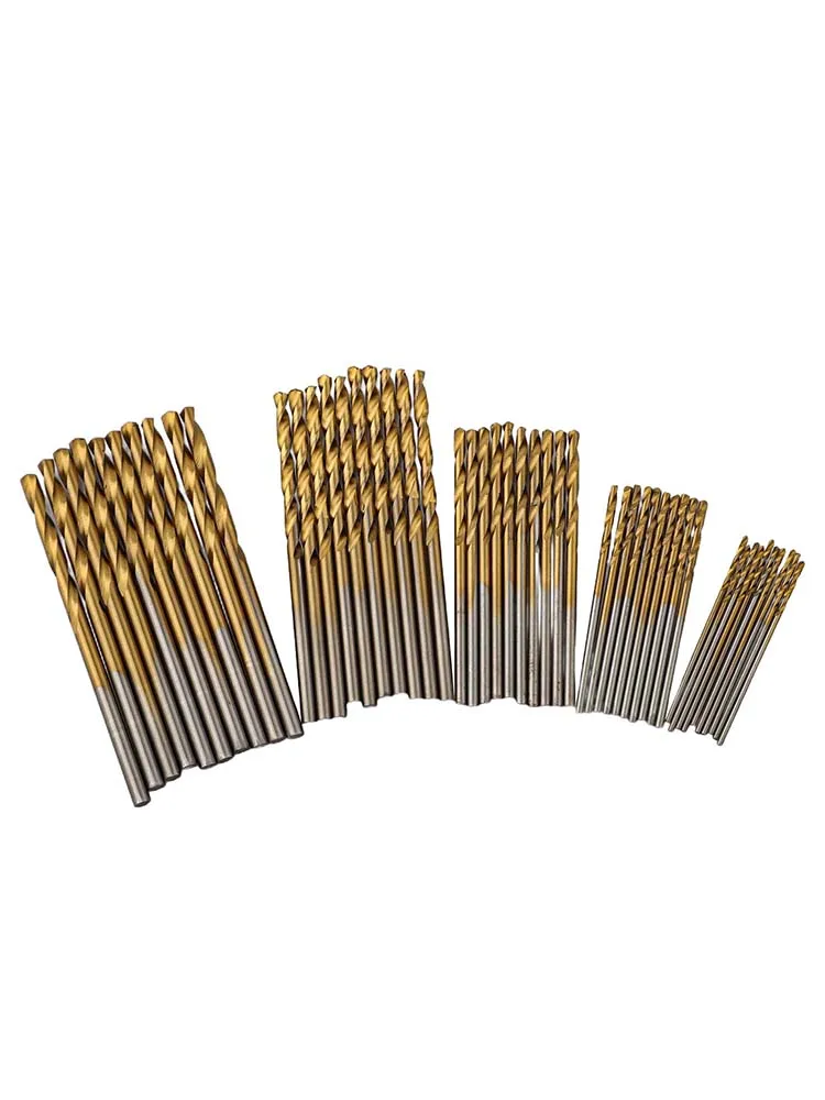 The Essential Toolset Our Comprehensive Collection of 50pcs HSS Bits is Tailored For All Your Home And Work Projects
