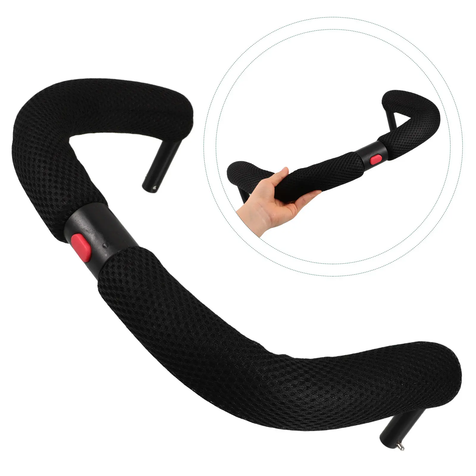 Universal Stroller Safety Padded Armrest Guardrail Handlebar Protector for Baby Stroller Pram Crossbar Accessories