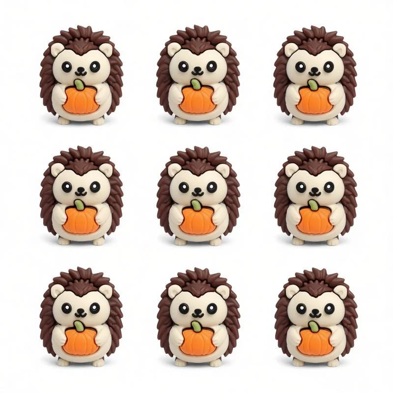 

20/50pcs 3D Silicone Beads Animal focal beads For Jewelry Making DIY Pacifier Chain Bracelet Necklace Jewelry Accessories