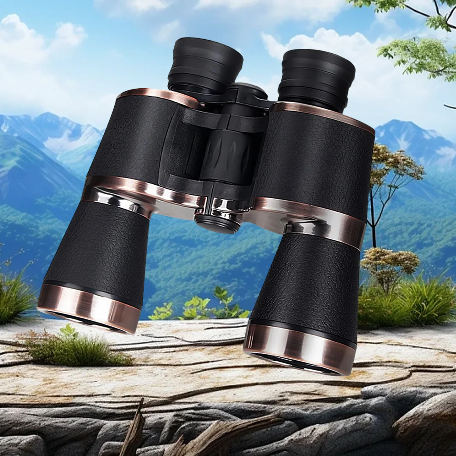 

HD Binoculars 10x50 for Adults Professional Waterproof BAK4 Prism Large View Telescope Clear Low Light Vision for Outdoor