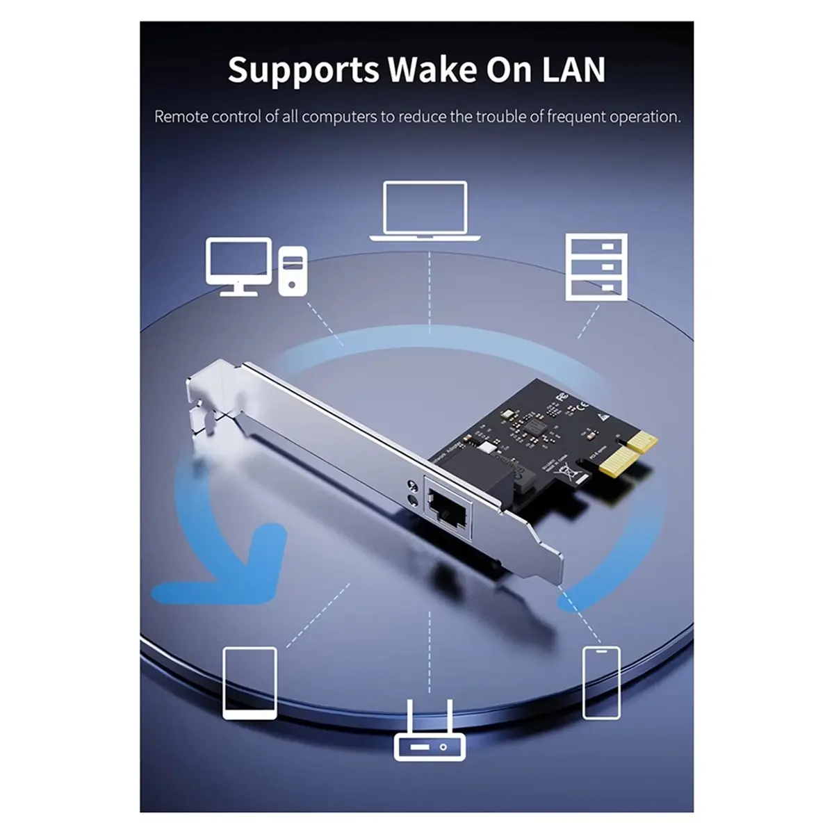 

A23G 1000Mbps PCI-E WiFi Adapter Gigabit Network Card 2G/5GHz 802.11AC for Desktop Win 7/8/10/11 1200Mbps PCI-E WIFIReceiver