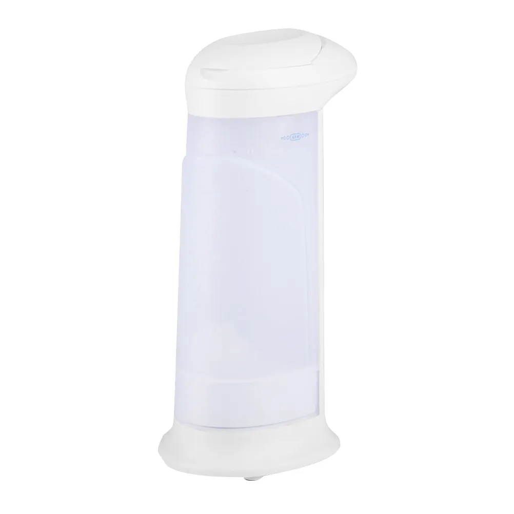 19.5x9.3cm Automatic Soap Dispenser Plastic Sensor Bath Liquid Bottle Battery-Free Suitable for Shower Gel Shampoo Handwash