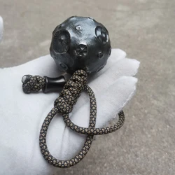 Mackwalker Titanium Alloy Sphere Ball Meteorite Crater Style Stress EDC Toys Diameter 40mm