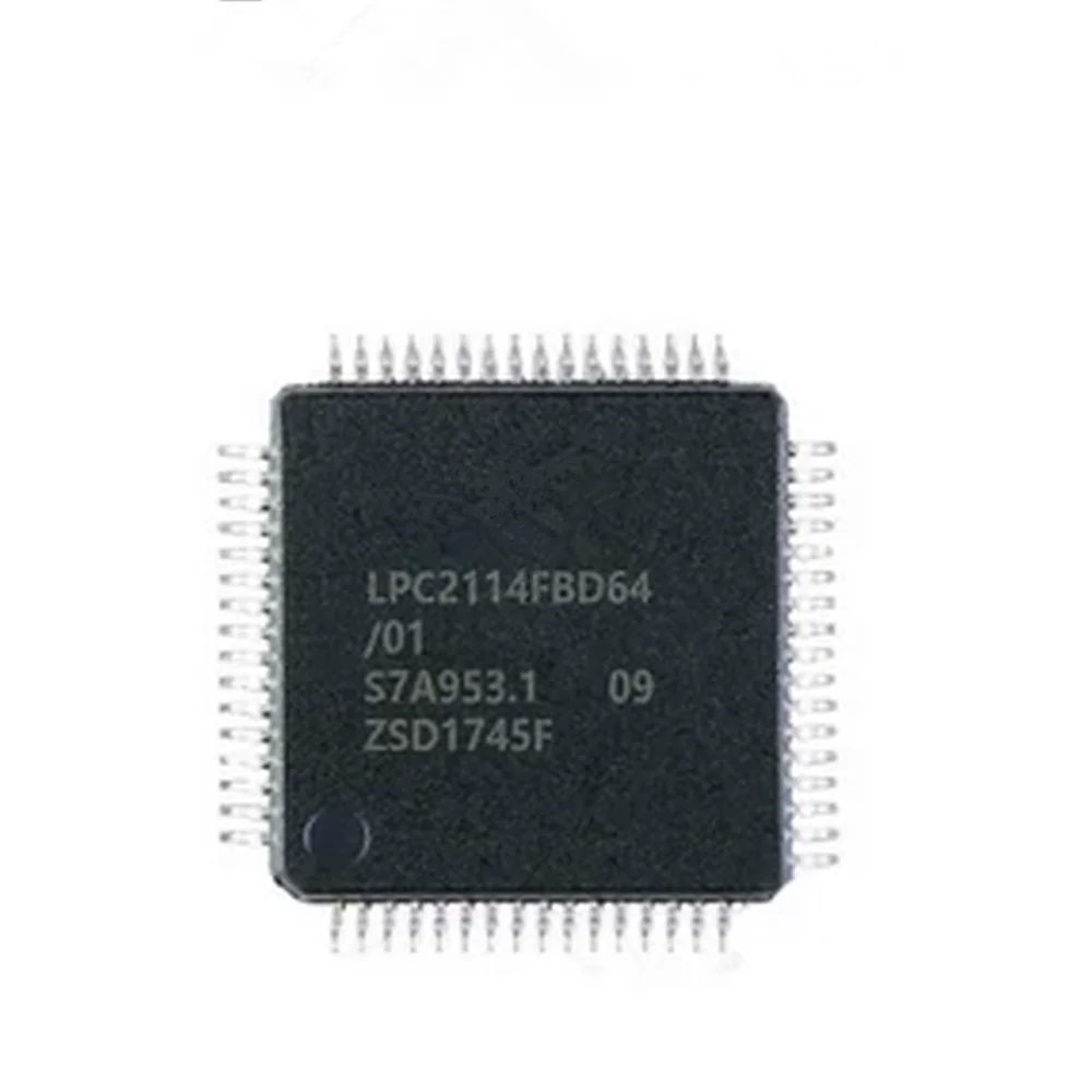 

1~10pcs/lot LPC2114FBD64 LPC2114FBD LPC2114 /01 QFP64 100% Brand New Original