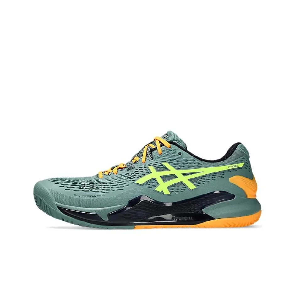 

ASICS Gel Resolution 9 Padel Celadon Safety Yellow 1041A334-300