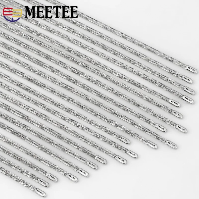 50 unidades de varillas de acero para corsé de 5 mm y 5-30 cm, soporte lateral de resorte para faja, para costura de vestidos de novia, lencería y sastrería