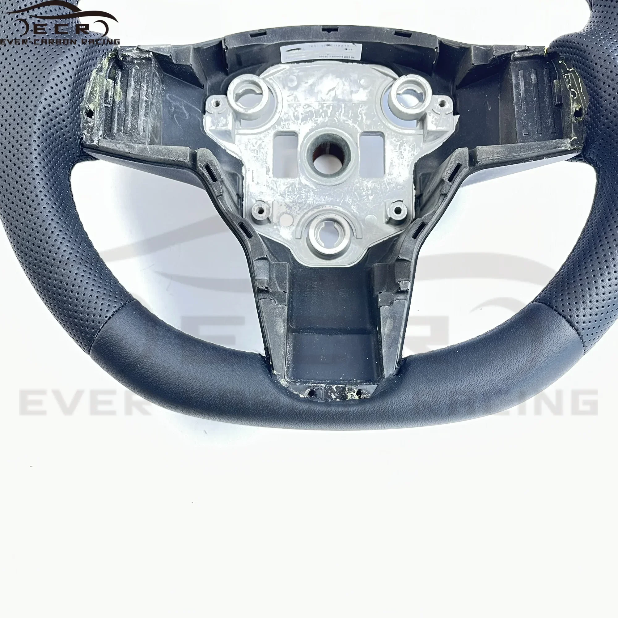 Racing ECRs  Hotsell Factory Price Full Leather Steering Wheel For Teslas  Model 3 Model Y