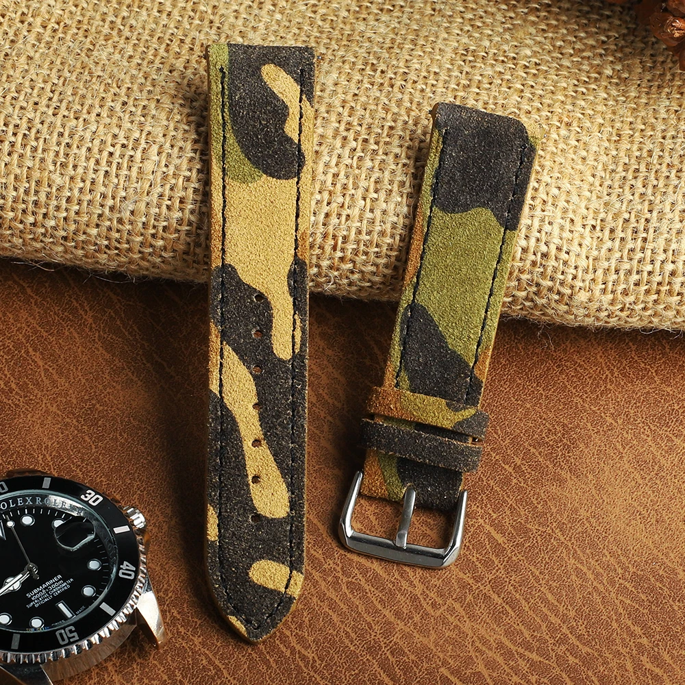 Suede Leather Watch… - image