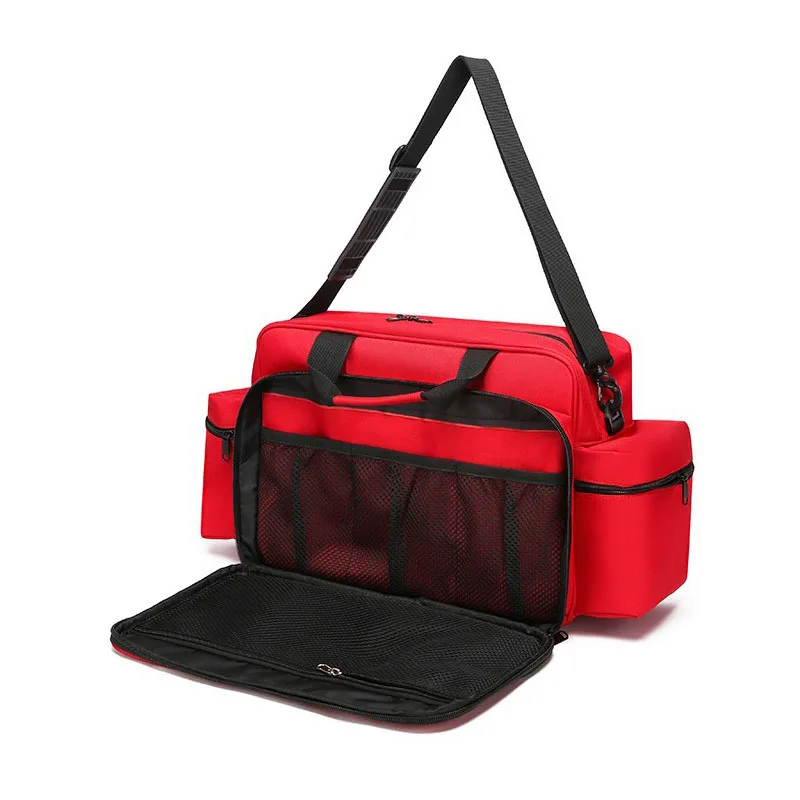 Trousse de premiers soins étanche pour voiture, sac médical, portable, multifonctionnel, initié, voyage en plein air, sauvetage et survie d'urgence, 600D