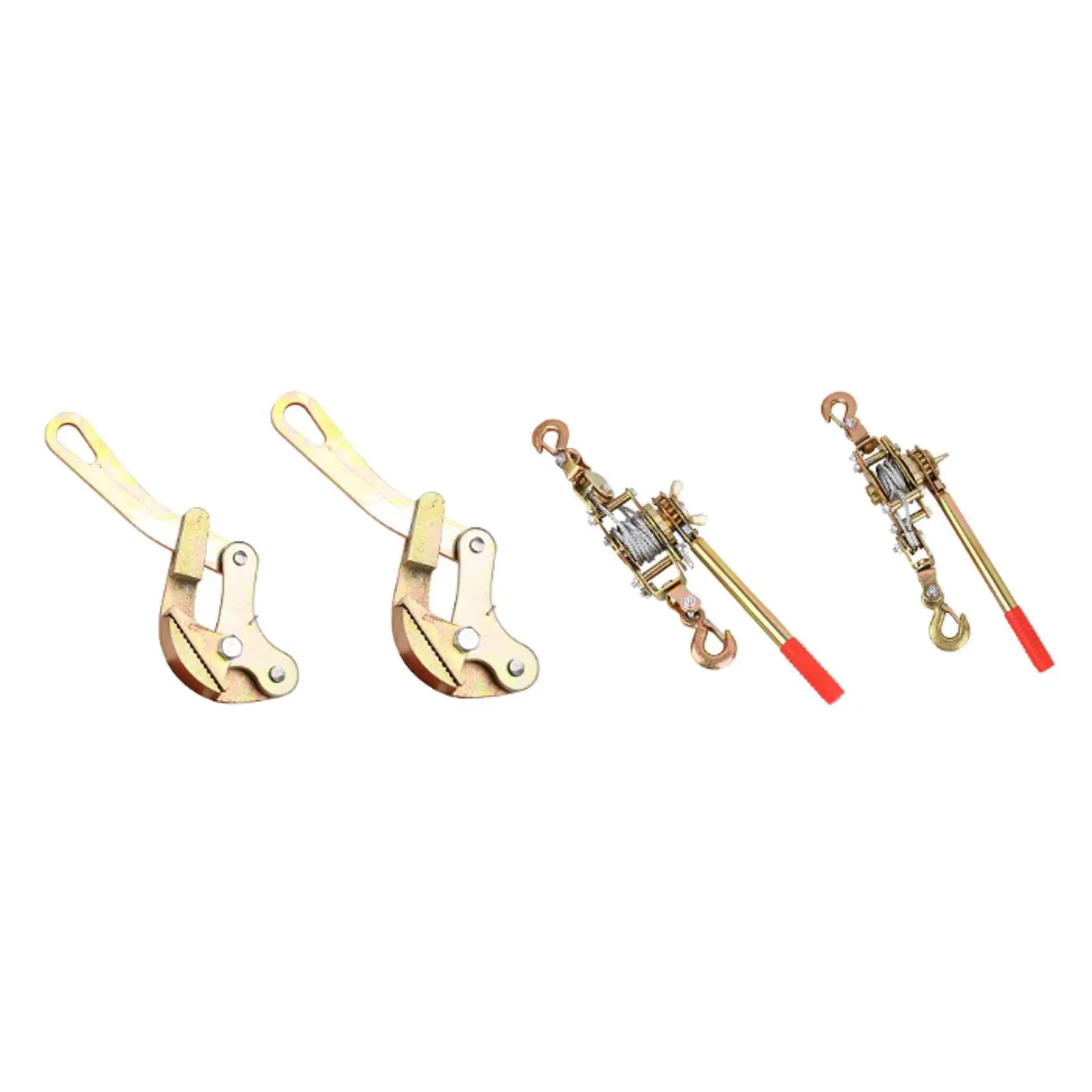 Portable Steel Wire Gripper High Strength Rope Jaw Puller Manual Strong Cable Puller for Farm Zip Line Setup