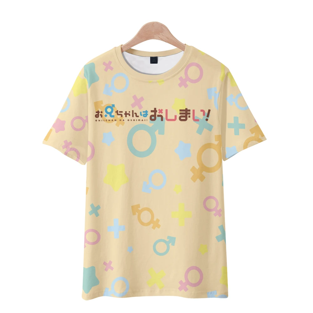 Onimai-T-Shirt à Manches Courtes et Col Ras du Cou pour Homme et Femme, Streetwear Harajuku, Vêtements 3D, Anime, I'm Now Your Adjust, Manga, Nouveau