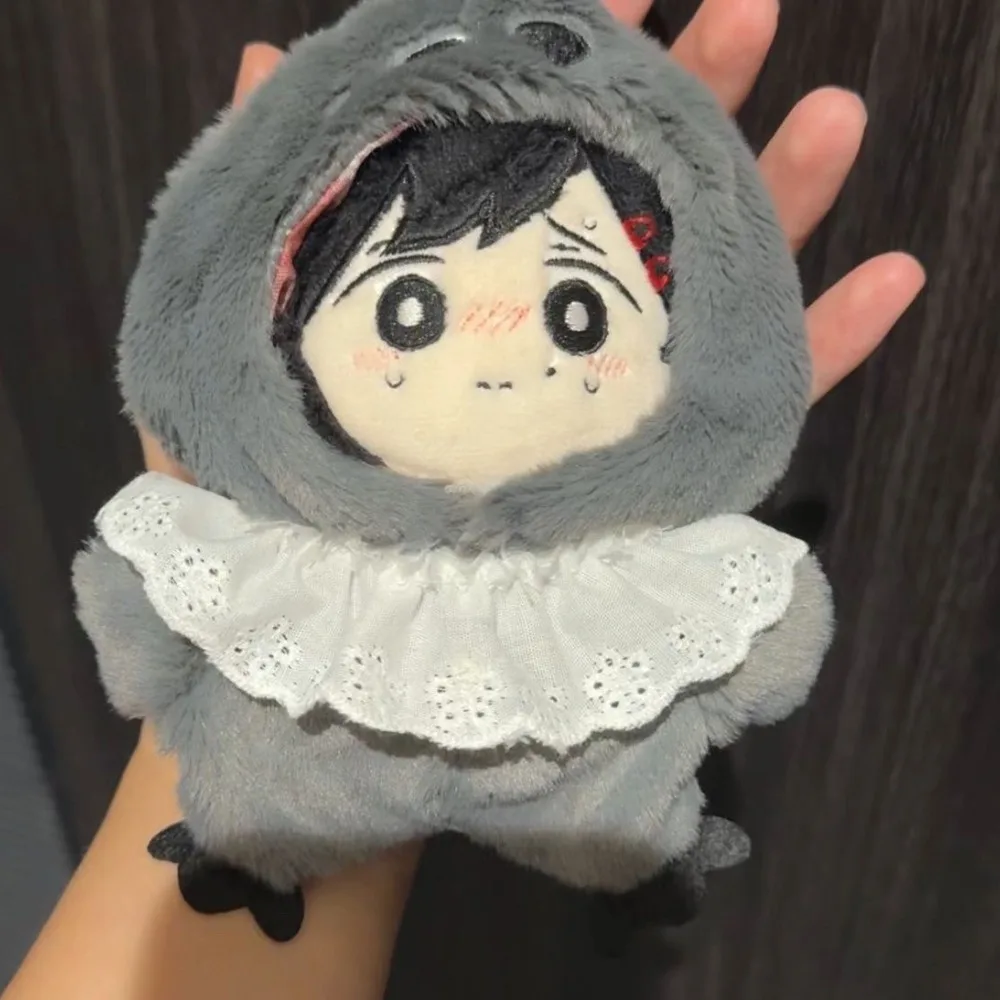 

Crow Jumpsuit 10cm Cotton Doll Clothes Replacement Dress Up 10cm Doll Clothes Outfit Cute Idol Doll Clothes Doll Accessories