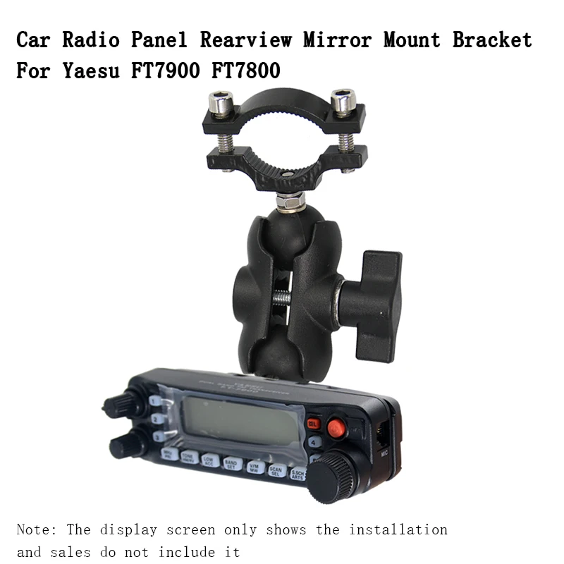 سيارة مرآة الرؤية الخلفية قوس راديو السيارة لوحة قوس ل Yaesu FT-7800R FT7900R راديو السيارة لوحة فصل قوس