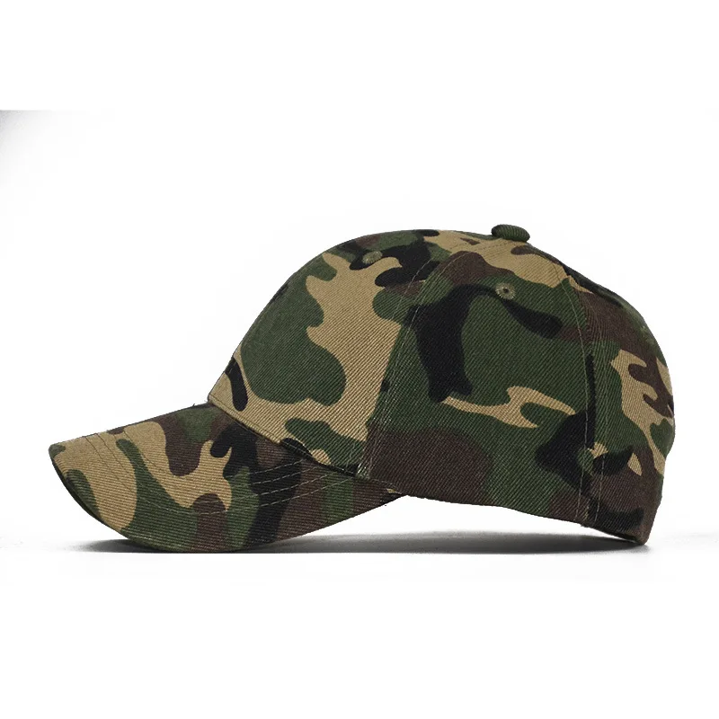 Outdoor Camping Hiking Trekking Adjustable Hat Summer Men Camouflage Tactical Army Baseball Caps Sports Sun-Proof Casual Hat