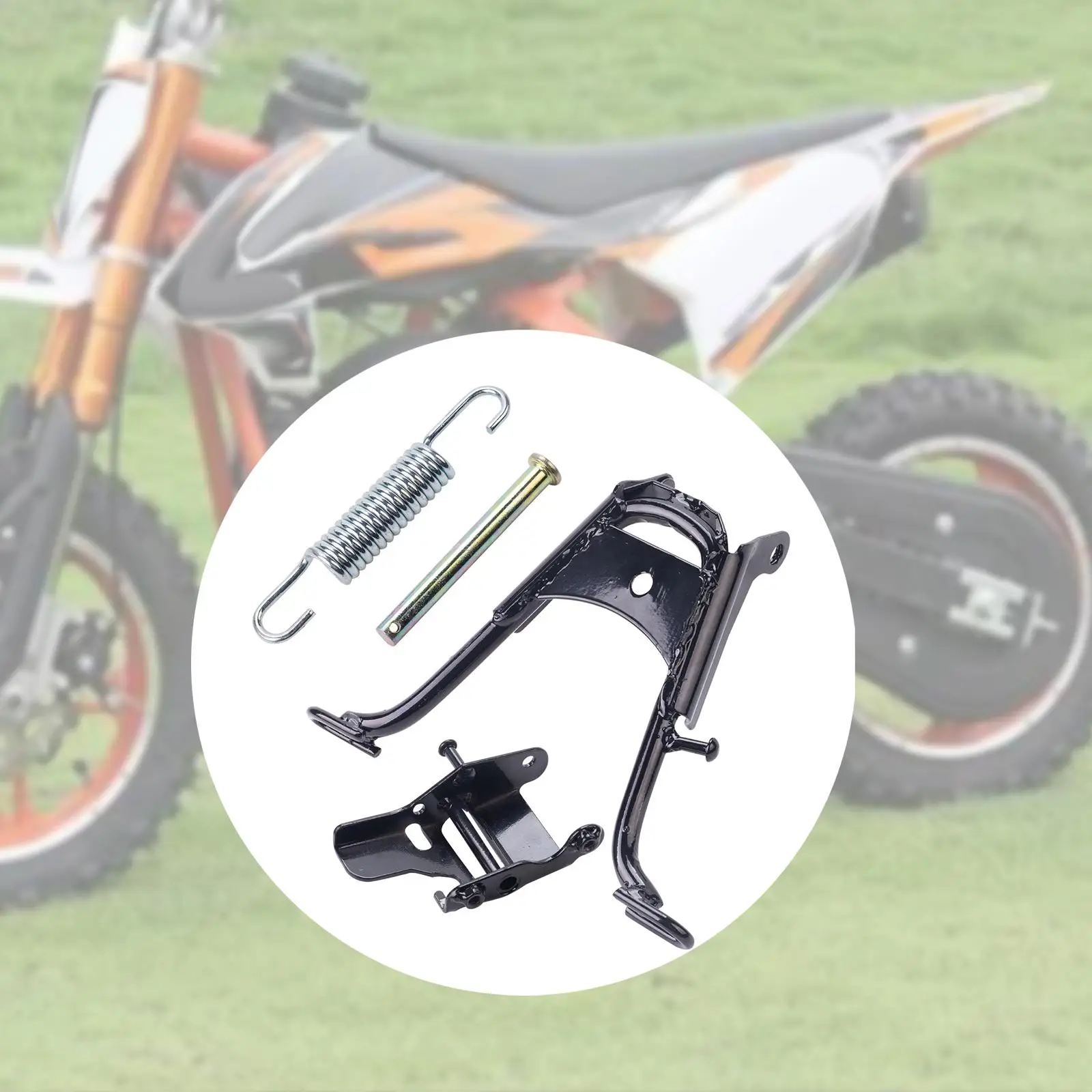 

Motorcycle Kickstand Stable for Travel Outside Mountain Bike