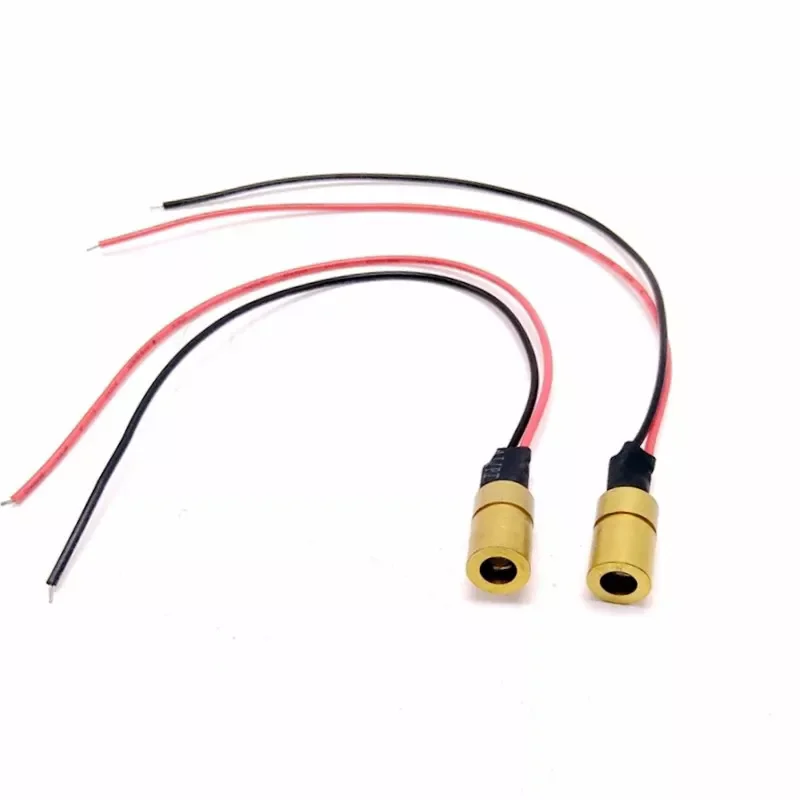 2 قطعة 450nm 5MW وحدة صمام ثنائي ليزر أزرق نقي صغير مع سائق في 3.2 فولت 8x13 مللي متر لسوق المكونات الإلكترونية