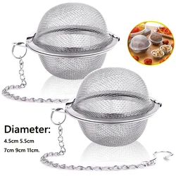 Neue Edelstahl Tee Infuser Kugel Verriegelung Gewürz Tee Ball Sieb Mesh Infuser Tee Filter Siebe Küchen zubehör