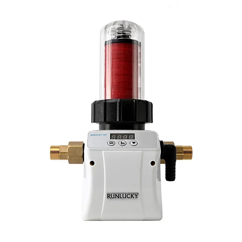 Runlucky RL-Q01A/RL-Q02A Automatic  filter the water Backwashable Disk Prefilter Water Prefilters