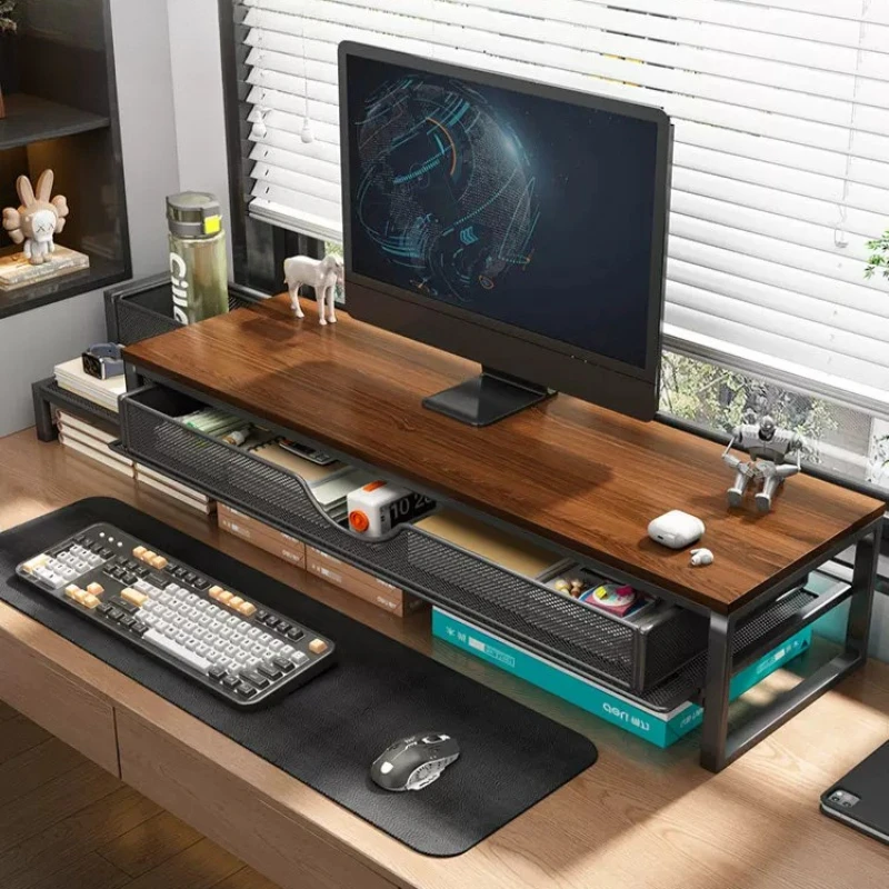 Shelf Drawers Stuff Desk Storage Cable Tray Drawers Wooden Document Office Storage Gadgets Dorm Essentials Repisa Accessories