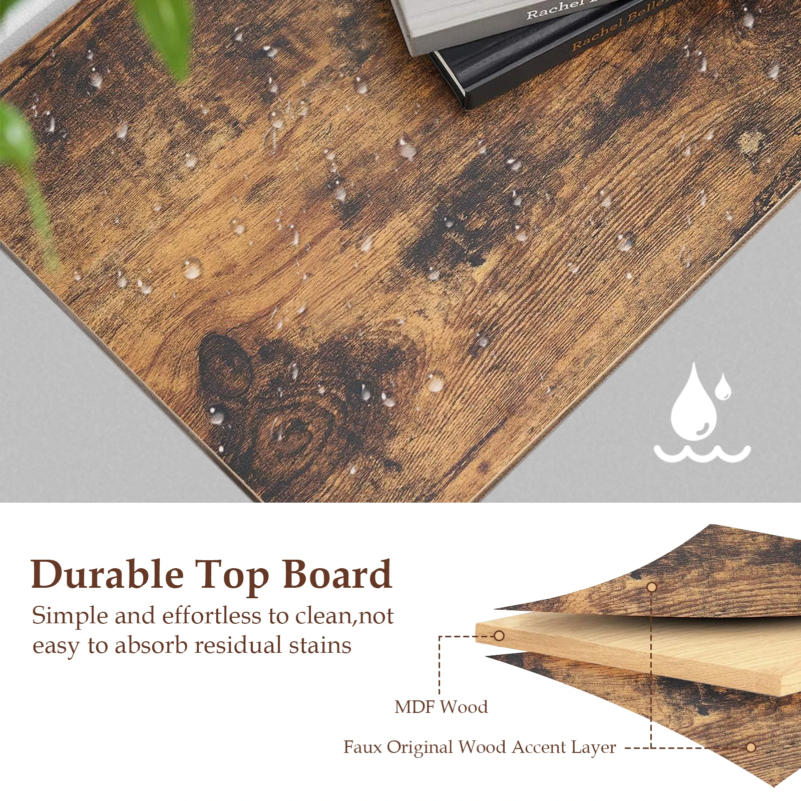 طاولة جانبية للسرير مع درج قماشي قابل للتعديل ، حامل ليلي لغرفة النوم ، طاولة تخزين نهاية 3 طبقات لغرفة المعيشة