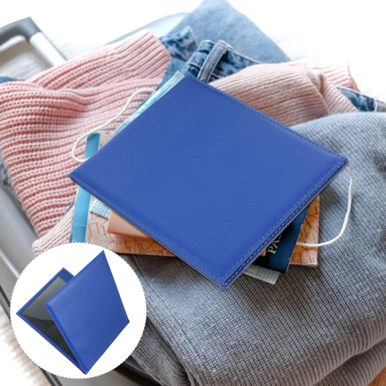 Etui na dokumenty dla niepełnosprawnych, przenośne, wielokomorowe, ochronne na karty identyfikacyjne, do banku, autobusu, kart kredytowych, kart na pensje społeczne.