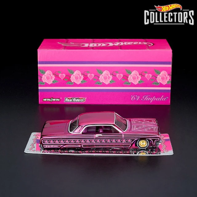 Hotwheels shop rlc 64 Chevy Impala rose