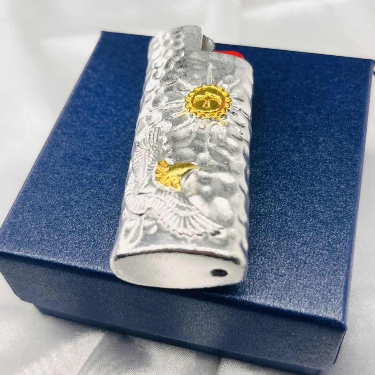 Handmade Lighter Case Cover Fits Bic J3/J5high-end design Lighter Lighter Protect shell Cover