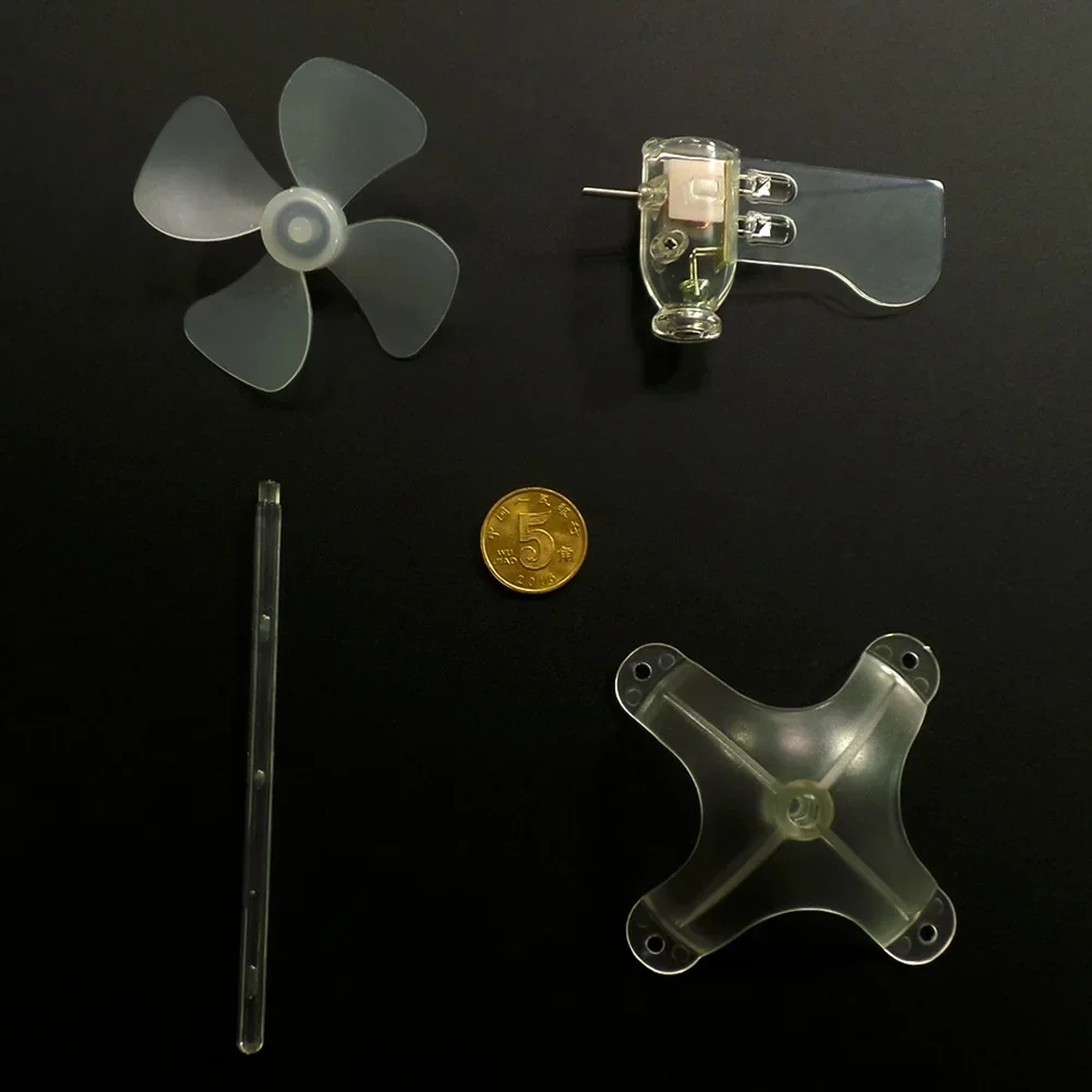 

Small Educational Wind Turbine Generator Model for Teaching and Demonstration Use with 360 Degree Rotation Capability