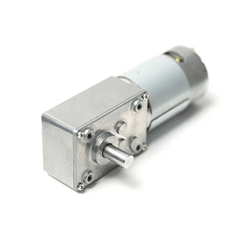 

5840-555 permanent magnet brush DC deceleration motor 12V24V turbo worm low speed adjustable large torque self-locking