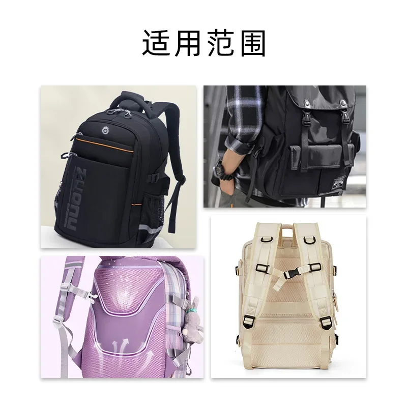 Multi-purpose Metal Stair Buttons Thick Zinc Alloy Adjustable Buckle DIY Belt Backpack Shoulder Strap Accessories