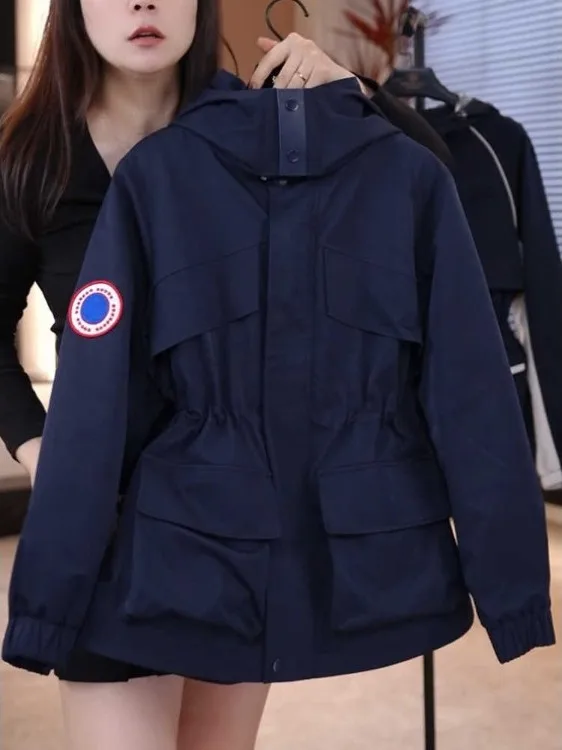 

Women's Thiened Cotton Jaet Winter Faionable Windproof Warm Fce Inner Waist-Cinching Outerwear Commute Sle