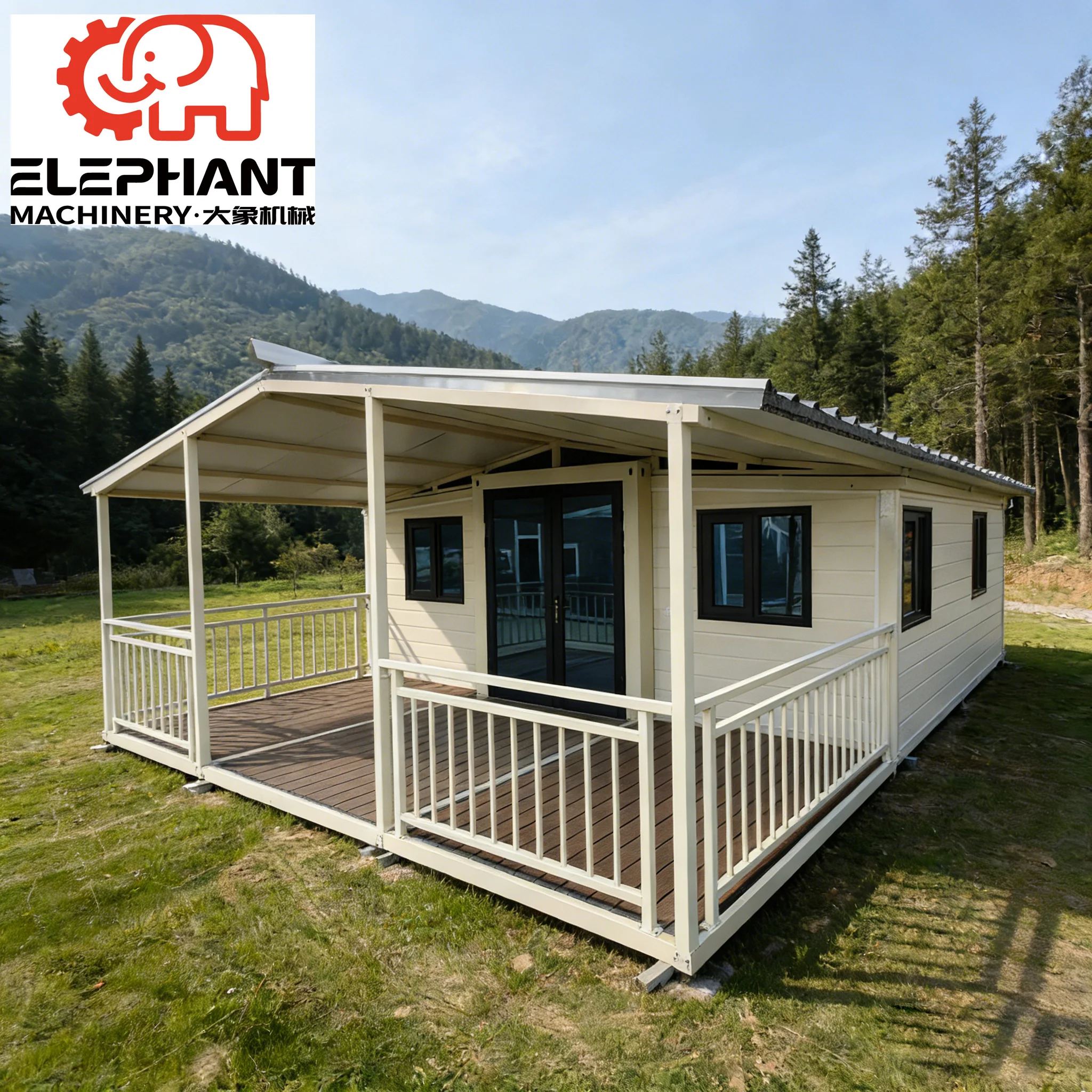 Standard Prefab Modular Modern Luxury Breathable Thickened Living Tiny Container House Extended Expandable Ready to Ship