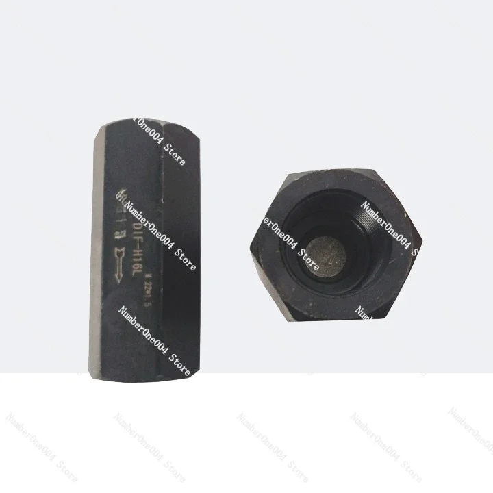 

2-Pack Hydraulic Check Valves - DIF-L10H/L20H/L32H Straight Through Safety Valves for Oil Systems